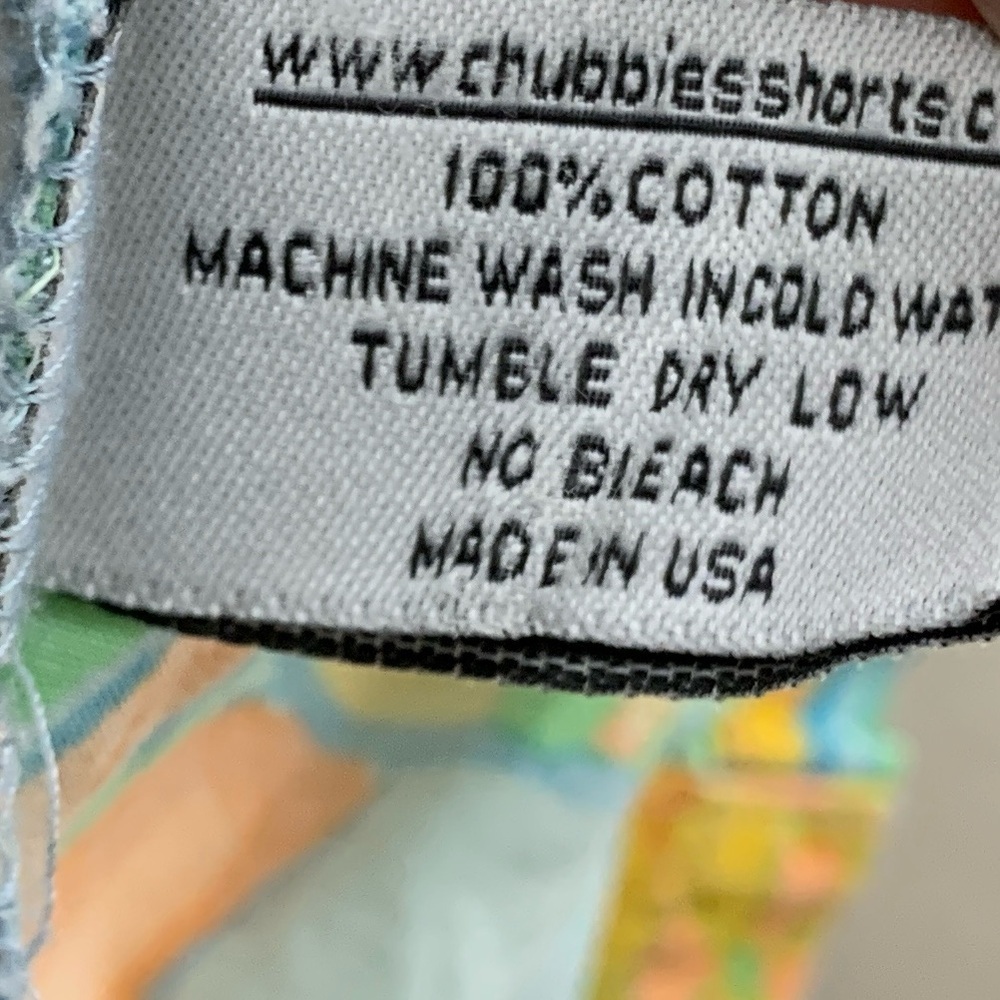 Chubbies Multicolor Pineapple Print Button Down S… - image 8